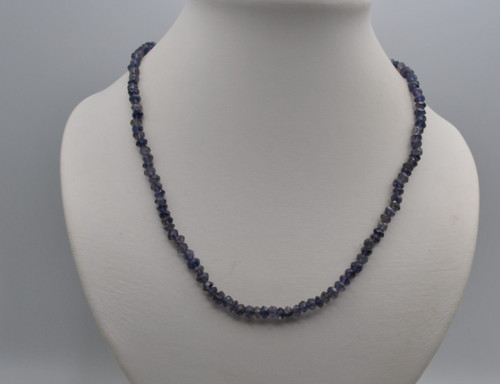 Iolith kette blau - in,
