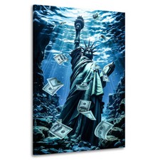 Leinwand-Bild Modern Liberty
