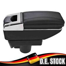 Mittelarmlehne Leder Schwarz