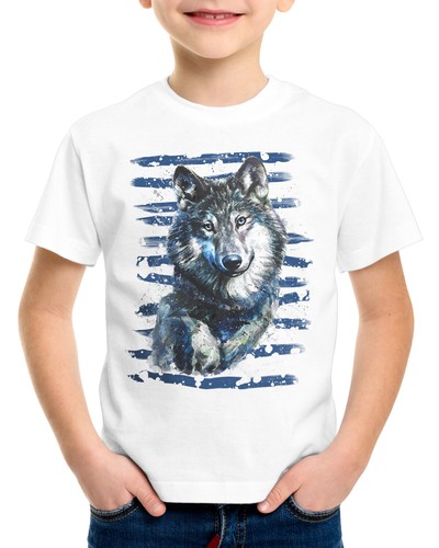 Einsamer wolf kinder shirt - einsamer,