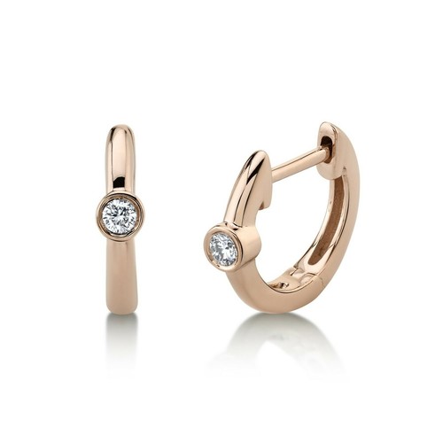14k roségold diamant - roségold,