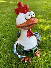 Hahn Keramik Huhn Heckengucker