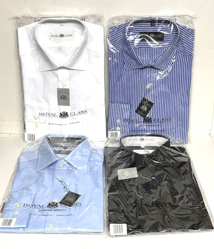 Herren hemden langarm royal - 4x,