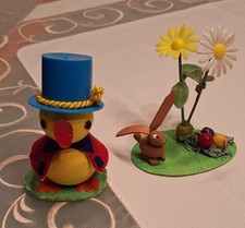 DDR Osterschmuck Ostern Küken Hase Dekoration 1970iger Jahre