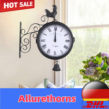 Antik Wanduhr Metall