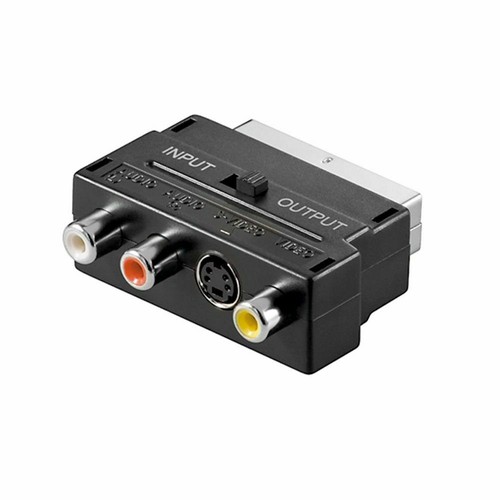 Scart adapter svhs 3x - tv,
