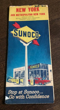 Sunoco Karte Map New York