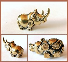 Messing Nashorn Rhinozeros