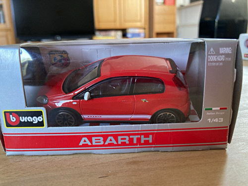 Bburago abarth fiat grande - abarth,