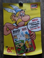 Europa Asterix Der Gallier Hörspiel Poster Plakat 80er Cartoon Werbung A1