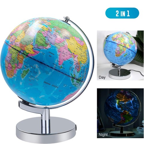 Globus beleuchtet mit led - mit,