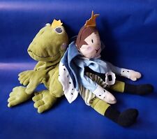 IKEA 2in1 Plüschfigur Verwandlungspuppe KVACK "Frosch wird Prinz" TOP