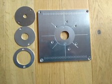 Frästisch Einlegeplatte Oberfräse Festool OF1010 EBQ + 4 Einlegeringen