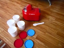 NEMOX Eismaschine Gelato Chef 2200 rot, TYP CICM Neuwertig Tadellos 2x benutzt