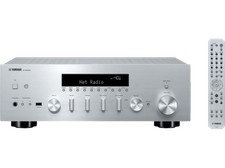 YAMAHA R-N600A Hifi Netzwerk Receiver Verstärker (Silber) Musiccast