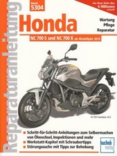 HONDA NC700S & NC700X, Reparaturanleitung Reparatur-Buch/Handbuch/Wartung/Pflege