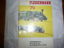 Fleischmann Katalog von 1970 gelocht  -innen sehr gut- -Schnäppchen-