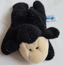 NICI Stofftier Schaf schwarz