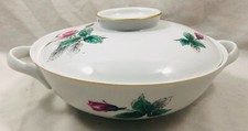 Rosenthal - VICTORIA ROSE - Gemüseterrine Schale mit Deckel