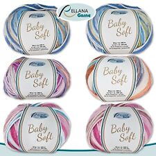 Rellana 50 g Baby Soft Wolle Babywolle Babykleidung Kinderkleidung 6 Farben