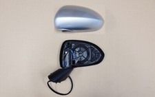 AUßENSPIEGEL Spiegel LINKS elektrisch Für OPEL CORSA D CORSA E silber 176