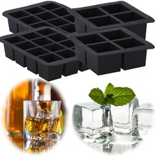 2 XXL Silikon Eiswürfelformer