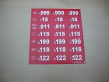 Playmobil, PL685, Aufkleber