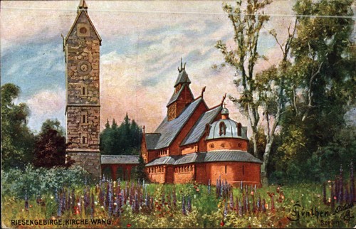 Riesengebirge kirche wang - riesengebirge,