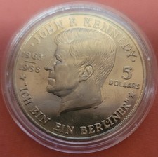  5 Dollar Niue, 1988 John F. Kennedy  (35. Präsident der USA)
