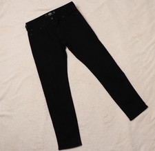 Schwarze Hollister Stretch Jeans Hose Schwarz Neu W 31 L 30
