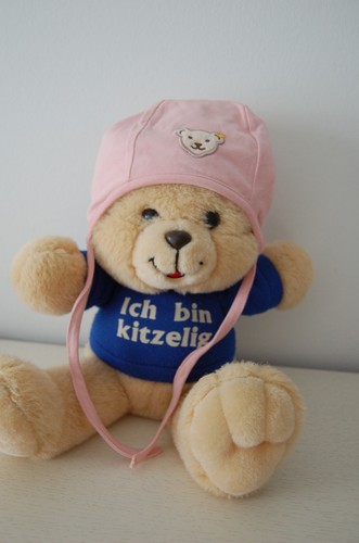 Steiff mütze rosa gr 37 - steiff, gr.