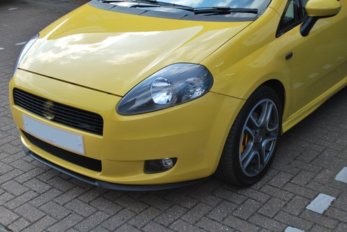 Cupra front bumper splitter - bumper,