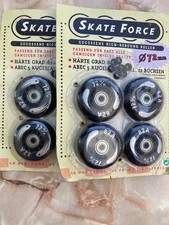 Skate Force Inlineskates Inliner Ersatzräder Ersatzrollen 72mm 82A