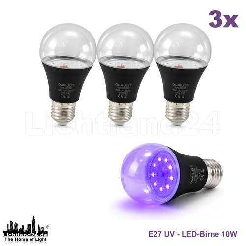 3er set omnilux led - e-27, 230v