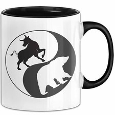 Börse Tasse Geschenk Bull