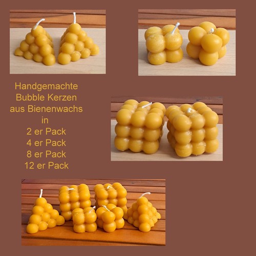 Bienenwachs kerze bubble - kerze,