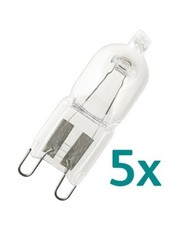 5x Osram Halopin 33W = 40W
