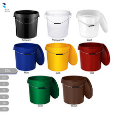 Eimer mit Deckel 0,5 1 3 5 10