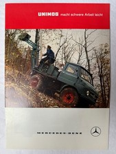 UNIMOG 411 Prospekt / Werbung