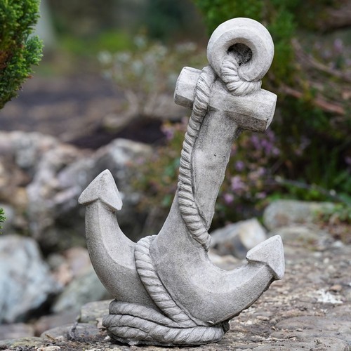 Große anker stein statue - große,