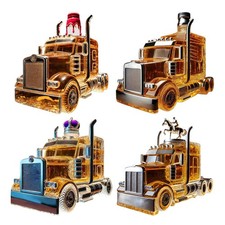 375ml Vintage Whisky Dekanter Flasche Flasche Flasche Halbwagen Gla Weinflasche