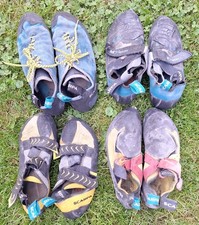 4 Paar Scarpa Kletterschuhe Gr. 41,5 bis 43