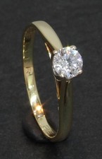 18 Karat Gelbgold Diamant