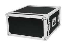 6 HE DOUBLE Door Flightcase Case Rack PA DJ Endstufe Schrauben Multiplex