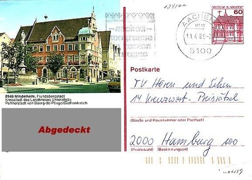 Bildpostkarte - ,