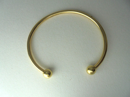 Pravins 18kt gold torque - 18kt,