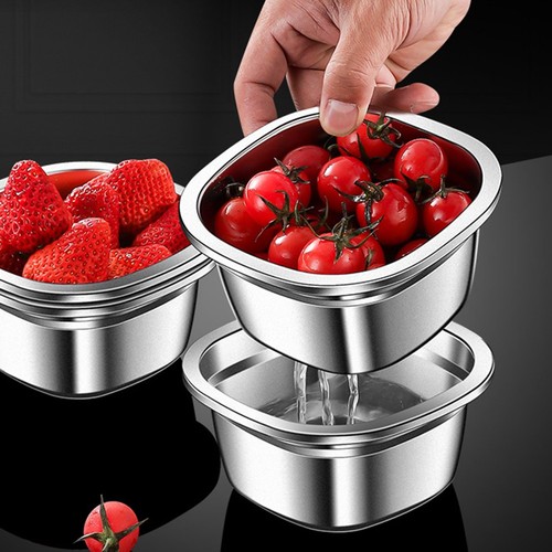 Doppellagiges sieb für obst - doppellagiges,