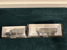 Minichamps 1:43 Set LKW + Trailer - Büssing 8000 & Kaessbohrer -Deutsche Bundesb