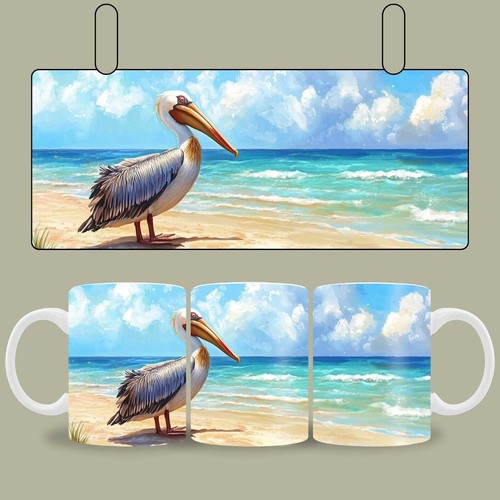 Kaffeetasse pelikan tropisch - pelikan,