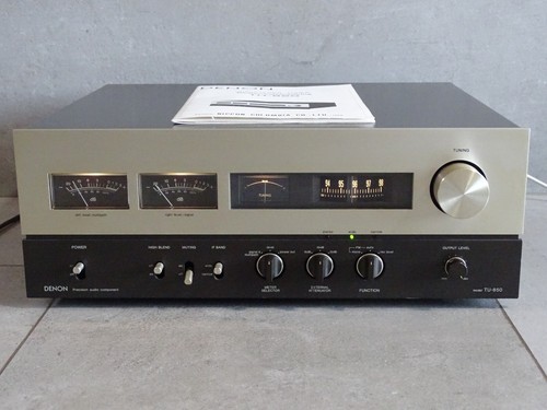 Denon 850 stereo tuner - denon,